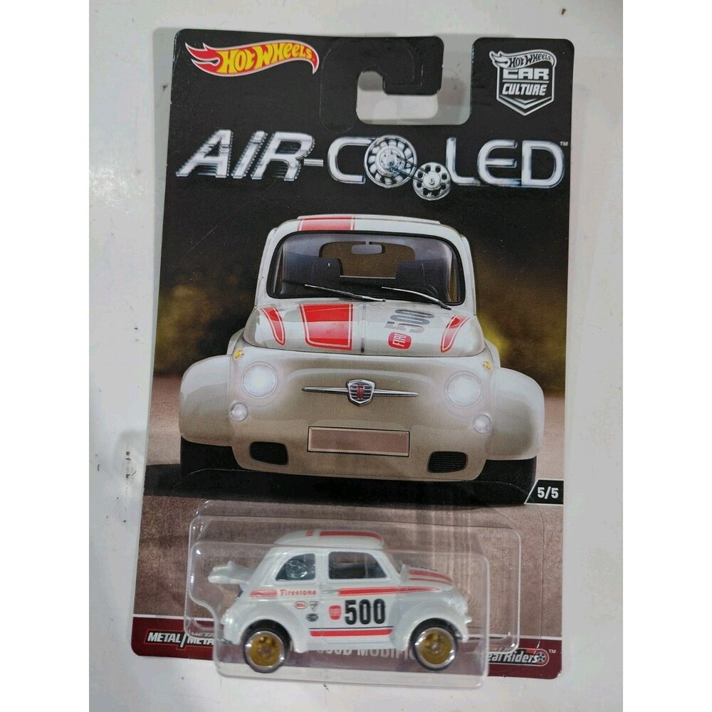 NIP Hot Wheels Air Cooled 1:64 Die Cast Fiat 500 Modificado Classic Race Car